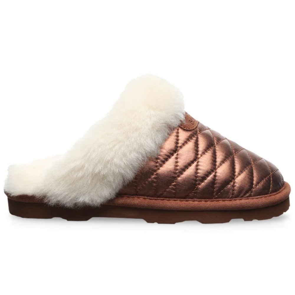 BEARPAW Women's Effie Flat Slipper NWOT